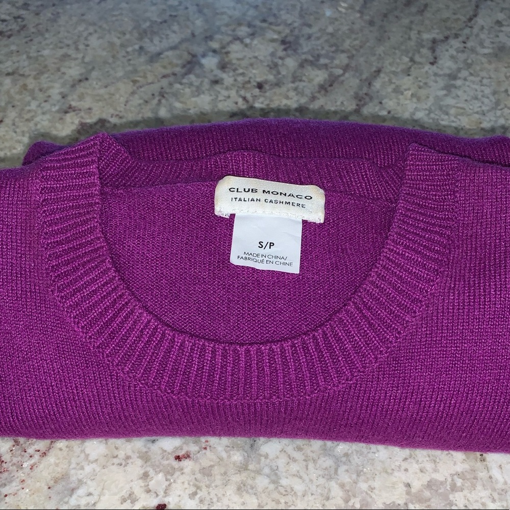 Club Monaco Italian Cashmere Men’s Sweater